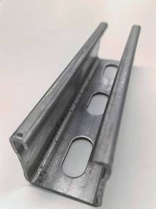 Nhà máy địa chấn thép rãnh strut kênh unistrut kênh thép đường sắt thép không gỉ C kênh unistrut mạnh strut - Product Image 3