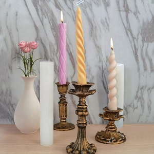B-5202 manuel Spirale <span class=keywords><strong>Bande</strong></span> bougies Parfumées Plâtre intérieur décorer <span class=keywords><strong>De</strong></span> Bureau décoration Aromathérapie Résine Moule Silicone 3D Moule - Product Image 1