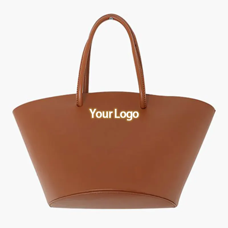 Custom New Design Soild Color Ladies PU Leather Luxury Designer Famous Handbag Purses and Handbags for Women