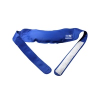 Bandeau de gel bleu réglable, poche de glace réutilisable, chaud et froid, pour soulager les maux de tête et les migraines
