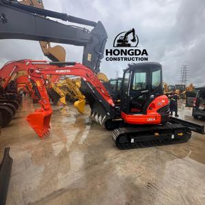 Mini-excavatrice automatique U55 de 5 tonnes, modèle 2020, en excellent état, haute qualité, avec godet de 0,35 m et roulement certifié - Product Image 2