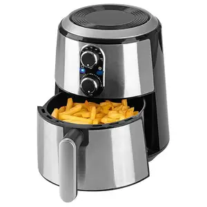 XJ-32830 2.8L Multifunctional Electric Healthy Oil Free Air Fryer without Oil Stainless Steel PTFE Round Household 1500 220