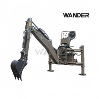 50-90 PS Traktor-Seitenschalt-Bagger lader, Heck grab lader