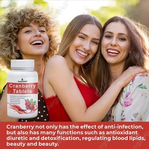 Tablet Aeglewell Cranberry Suplemen Buah Tablet Cranberry untuk Membantu Membersihkan dan Melindungi Saluran Kemih* Tablet Cranberry - Product Image 5