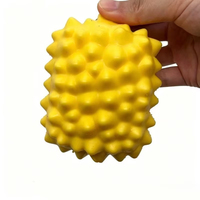 Nouveau Jouet Anti-Stress Créatif 2026 : Blocs de Construction Durian Croustillants Faits Main, Balle à Presser Sonore, Fruit Squishy