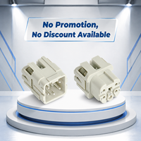 Boîtier de contrôle de température pour canal de flux chaud, raccord de prise, joint de moulage, boîte de jonction à 5 broches, connecteur femelle, 10A, cuivre