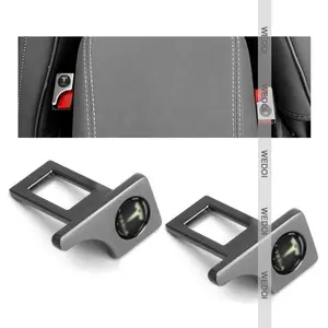 गर्म बिक्री सुरक्षा बेल्ट बकसुआ टेस्ला मॉडल के लिए 3/वाई/एस/एक्स प्लग सीट बेल्ट ताला क्लिप कार सामान 2023 टेस्ला मॉडल के लिए 3/वाई