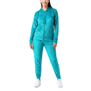 Chándal Informal de Primavera de Alta Calidad con Capucha y Cierre de Cremallera, de Secado Rápido, Ligero, Unisex, Mezcla de Poliéster - Product Image 3