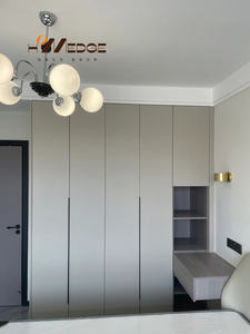 Homedge Hochwertiger Moderner Weißer Wandelbarer Freistehender Kleiderschrank für das Schlafzimmer Schranksystem Organizer - Product Image 4