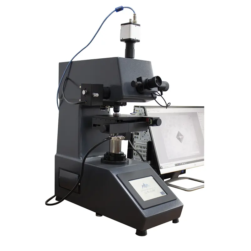 デジタルビデオ顕微鏡試験装置を備えた自動マイクロビッカース硬度試験機