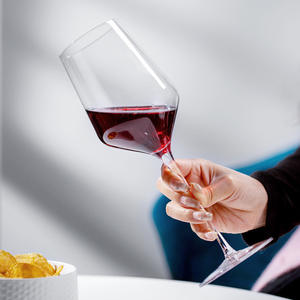 Copa de cristal europea sin plomo, copa alta soplada a mano, copa de vino tinto de Burdeos para el hogar, copa de vino blanco - Product Image 6