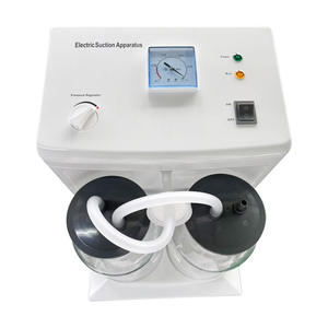 Quiet <b>Hospital</b>-Grade Electric Suction Vacuum Pump System Low-Noise <b>Trolley</b>-Style Plastic Metal Suction Device Export-Oriented - Product Image 1