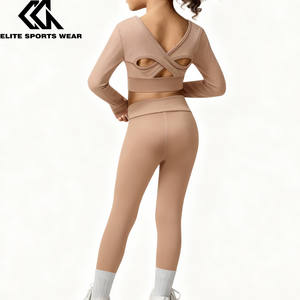 <span class=keywords><strong>Leggings</strong></span> sportivi <span class=keywords><strong>viola</strong></span> e pratica da discoteca per bambini - Product Image 3