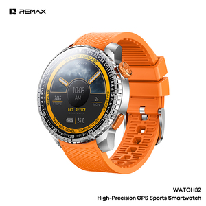 REMAX WATCH32 Smartwatch <span class=keywords><strong>GPS</strong></span> 1.43'' AMOLED <span class=keywords><strong>GPS</strong></span> Dual-Band Impermeabile 5ATM 100+ Modalità Sportive Batteria 470mAh Smartwatch con AI ChatGPT - Product Image 1