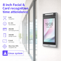 FCV5005 Gesichtserkennung Passwort RFID-Karte NFC Türöffner Paketfach-Schloss für Schule und Sporthallen-Schließfächer