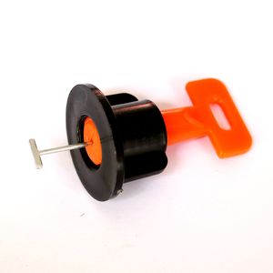 Système de nivellement de carreaux en T réutilisable Sunsbuild, best-seller, en acier inoxydable, avec goupilles de verrouillage en T auto-adhésives pour l'installation de revêtements de sol - Product Image 2