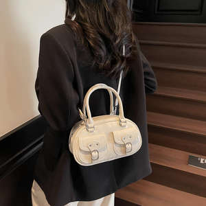 Nuevo bolso de mano retro, compacto y lindo para mujer, diseño ligero y juvenil, bolso tote de moda. - Product Image 1