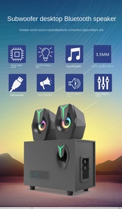 Moteng FT-K8-<span class=keywords><strong>2</strong></span>.<span class=keywords><strong>1</strong></span>-BT RGB LED chơi game loa <span class=keywords><strong>2</strong></span>.<span class=keywords><strong>1</strong></span> USB PC OEM với điện thoại di động khả năng tương thích và AUX thông tin liên lạc - Product Image 5