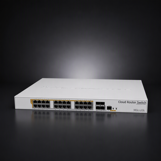 MikroTik CRS328-24P-4S+RM 4-port 4*10GE Port 24-port PoE Gigabit Port Managed Cloud Router Switch