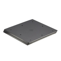 Obere und Untere Gehäuseabdeckung für PlayStation 4 PS4 Pro Konsole, Ersatzteile in Schwarz