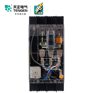 Disjoncteur différentiel à boîtier moulé transparent DZ15LE-40/3N901T 40A 3P 4P avec protection contre les surcharges, les courts-circuits et les fuites - Product Image 3