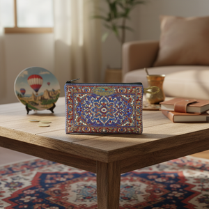 Monedero Turco Tejido Morado - Monedero con Diseño de Alfombra. Hecho en Turquía... Desde Turquía - Product Image 3