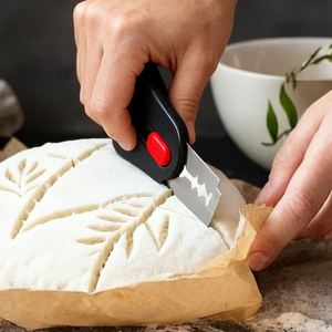 Cuchillo Magnético para Pan, Herramienta Profesional para Marcar Pan de <span class=keywords><strong>Masa</strong></span> <span class=keywords><strong>Madre</strong></span>, Cuchillo de Plástico para Cortar y Marcar Pan - Product Image 4