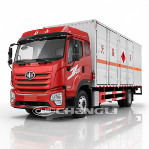 รถบรรทุกบรรทุกแก๊สไวไฟ FAW 18T สำหรับขนส่งถังแก๊ส - Product Image 1