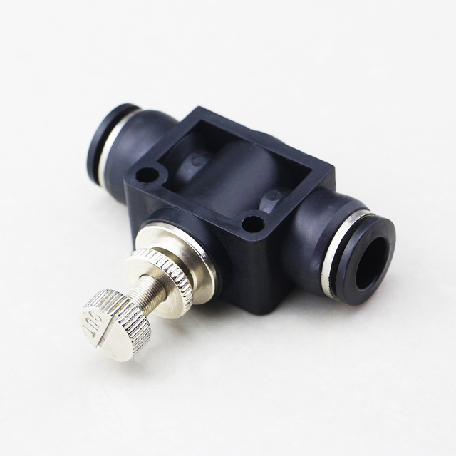4mm 6mm 8mm 10mm 12mm LSA Air Flow Speed Control Pneumatic Air Flow Speed Controller 2 Way Pneumatic Air Flow Speed Controller