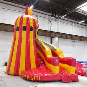 PVC Middle Commercial <b>Inflatable</b> Dry Slide Bouncer Backyard <b>House</b> Large Double Slides <b>Inflatable</b> Water Slide <b>Inflatable</b> Water - Product Image 5