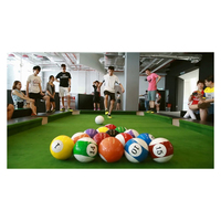 Zona de Billar, Snooker, Snookball y Fútbol Americano Hanlin para Parques de Trampolines Interiores