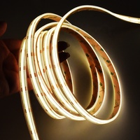 Bande lumineuse LED COB BRIGHT 24V, bande lumineuse LED COB flexible, 8 mm, éclairage LED COB pour chambre à coucher