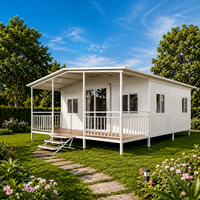 Maison Modulaire de Luxe Préfabriquée Pliable 20/30/40FT, Maison Mobile Modulaire Extensible, Bureau, Hôtel, Conteneur Préfabriqué