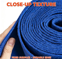 Moquette en feutre non tissé de haute qualité pour salons professionnels en extérieur et en intérieur, rouleau de moquette personnalisable, couleur sur mesure, revêtement de sol pour expositions