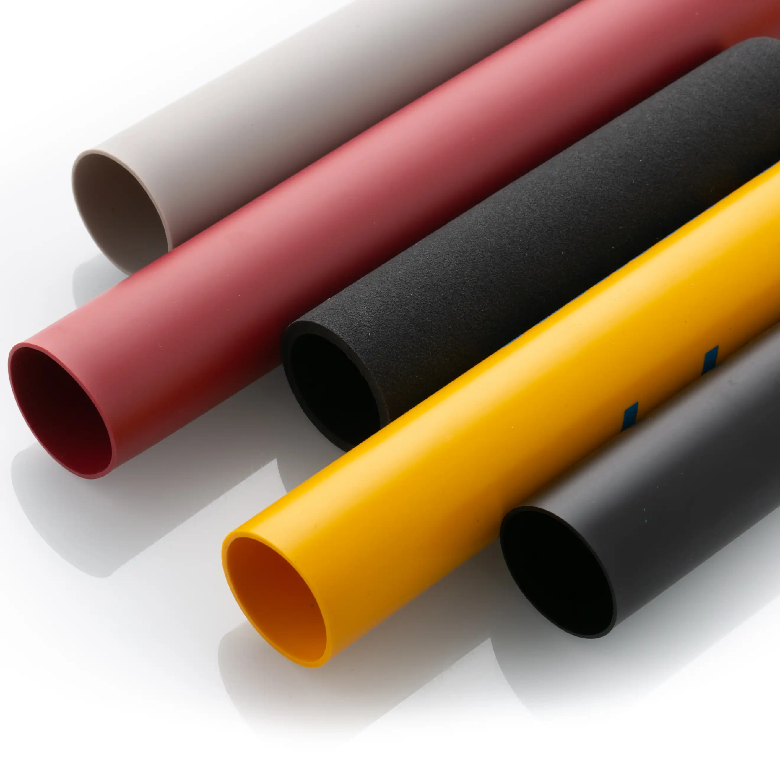 China produtos de extrusão moldado tubo de plástico de manga de pvc flexível tubo cilindro