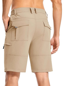 Pantalones Cortos Cargo Multibolsillos para Hombre, Ropa <span class=keywords><strong>de</strong></span> Trabajo para Deportes al Aire Libre, Pantalones Cortos Casuales <span class=keywords><strong>de</strong></span> Verano para Senderismo, Pantalones Capri Transpirables <span class=keywords><strong>de</strong></span> Secado Rápido - Product Image 2