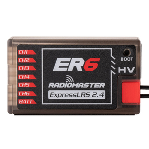 Récepteur Radiomaster ER6 2,4 GHz ELRS PWM, accessoires <span class=keywords><strong>pour</strong></span> <span class=keywords><strong>drone</strong></span> RC, système ExpressLRS <span class=keywords><strong>pour</strong></span> <span class=keywords><strong>drone</strong></span> de course <span class=keywords><strong>FPV</strong></span> - Product Image 1