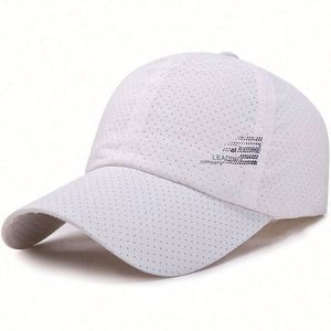 Casquette de sport respirante à 6 panneaux pour l'été, séchage rapide, avec logo personnalisé, casquette de baseball sur mesure, vente en gros - Product Image 3