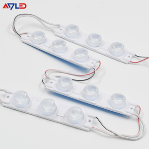โมดูลไฟ LED DC12V 3W ได้รับการรับรองมาตรฐาน CE ROHS กันน้ำ แบบฉีดขึ้นรูป 2835 โมดูลไฟ LED 3 ดวง สำหรับกล่องไฟโฆษณา - Product Image 2