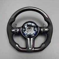 Volant en fibre de carbone très vendu, compatible avec BMW F30 F10 F15 F36 F20 F22 F25 F32 M3 M5 E46 E60 E70 E90 E91 M