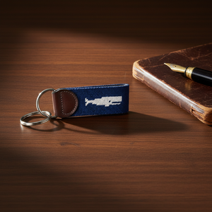 Porte-clés en cuir véritable, brodé personnalisé, pour bricolage, haute qualité, <span class=keywords><strong>prix</strong></span> en gros - Product Image 1