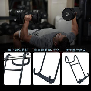 Gancho de Asistencia para Mancuernas con Revestimiento de Goma Antideslizante, Unidad Individual para Equipo de Gimnasio en Casa - Product Image 5