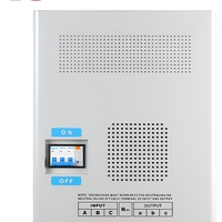 Régulateur de tension triphasé 30 KVA entièrement automatique avec contrôle par servomoteur à enroulement en cuivre SVC 50 Hz et écran LCD