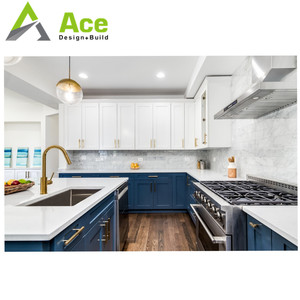 Phong cách Châu Âu tùy chỉnh rắn gỗ tủ đồ nội thất nhà tủ bếp - Product Image 5