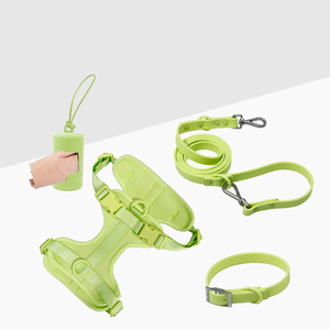 Harnais de sécurité personnalisé en néoprène pour chiens et chats, confortable, respirant, de luxe, à la mode, solide, avec système de sécurité détachable Supersteeds - Product Image 1