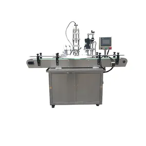 Machine de remplissage et de capsulage d'huile essentielle de petite bouteille en verre de 5-100ml