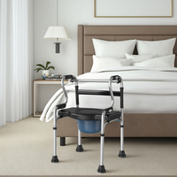 <strong>Best</strong> Aluminum Alloy Foldable <strong>Walker</strong> <strong>for</strong> <strong>Elderly</strong> with 8 Levels Height Adjustment Lightweight & Waterproof CE Certified