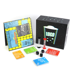 Jeu de société avec minuterie et sable imprimés, lot de 10 dés, activités amusantes, pour sortie en société, amusant - Product Image 2