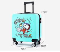 Valise Enfant 20 Pouces En Gros ABS, Petit Bagage à Main pour Avion, Chariot de Voyage pour Enfants