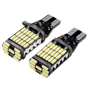 หลอดไฟ LED T10 T15 W16W 921 Canbus 4014 45SMD สว่างพิเศษ สำหรับไฟถอยหลัง ไฟจอด ไฟภายในรถยนต์ - Product Image 2